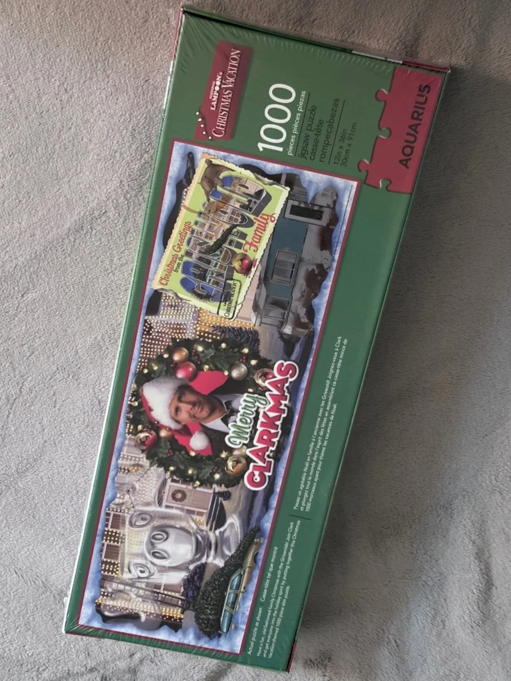 Merry Clarkmas Jigsaw Puzzle 1000-Piece Aquarius National Lampoon Christmas NEW